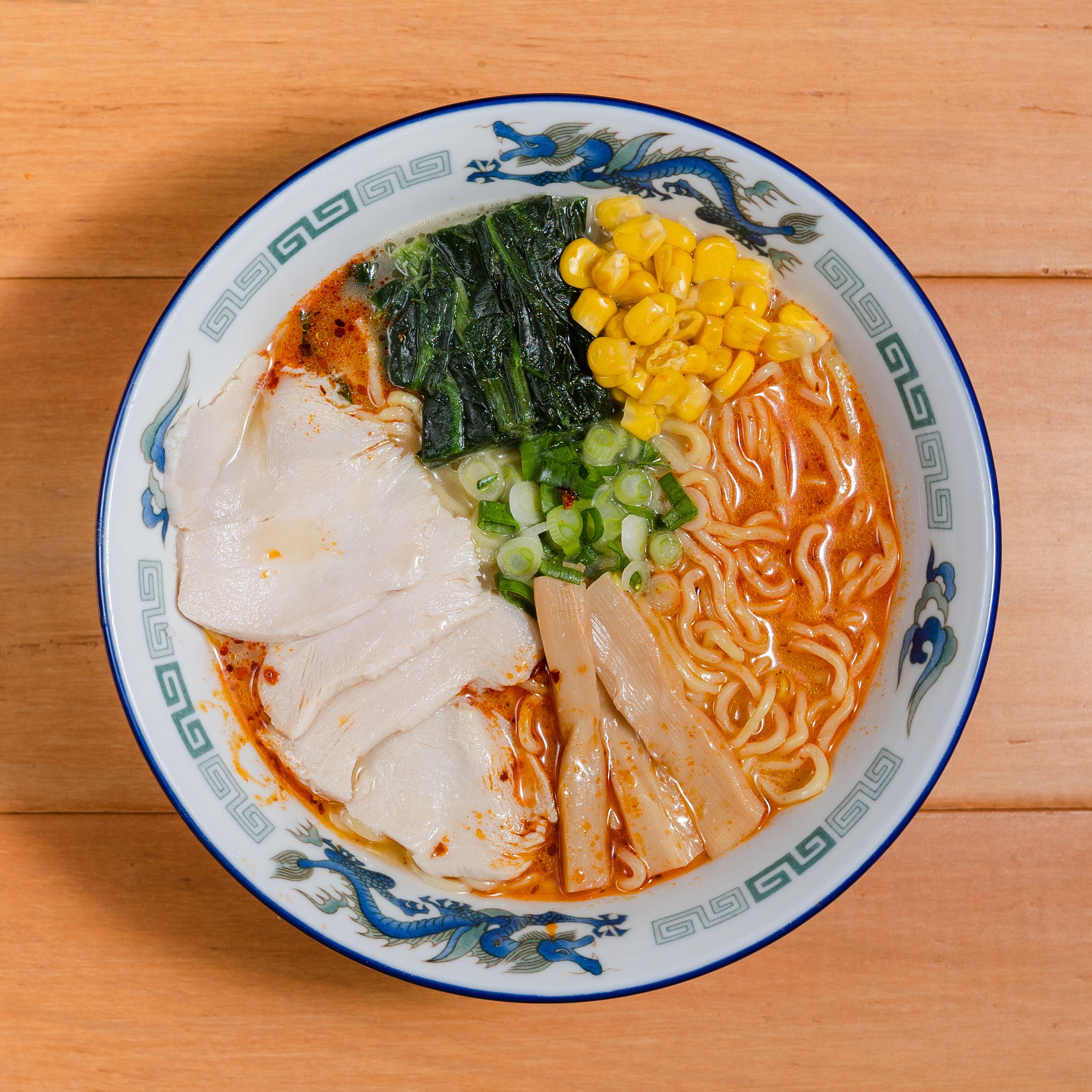 Spicy Creamy Chicken Kit (Pork-Free) (2 servings) – Kenchan Ramen