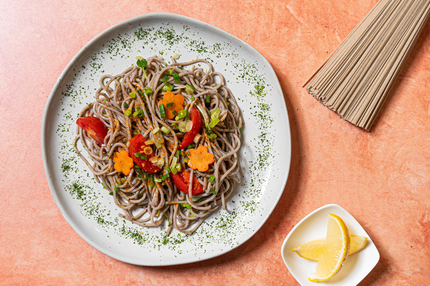 Yuzu Buckwheat Soba (2 Servings) (VEGAN)