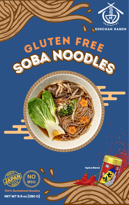 Gluten Free 100% Buckwheat Soba (4 Servings) [GF & VG]